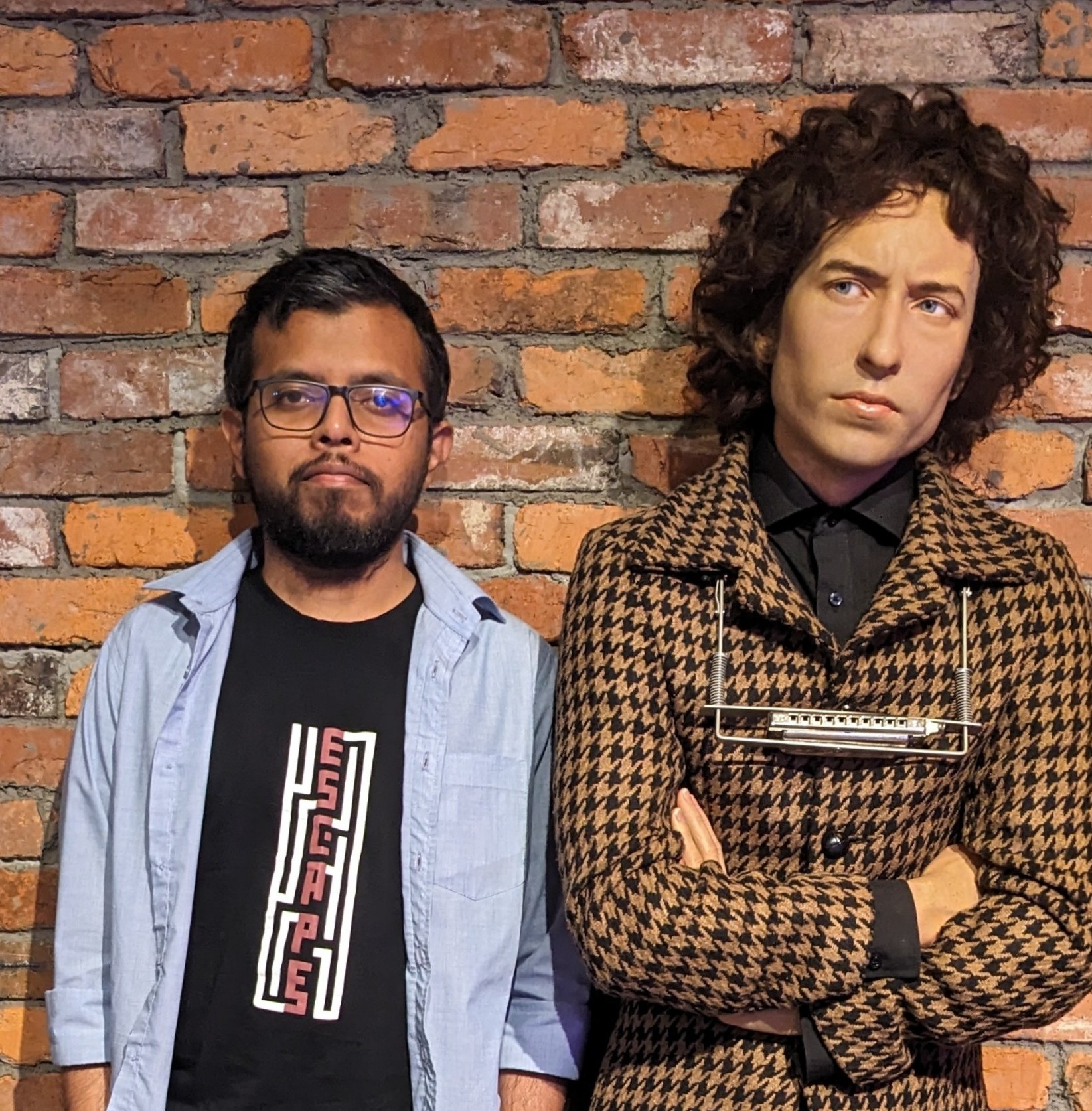 Fuad Al Abir with Bob Dylan!